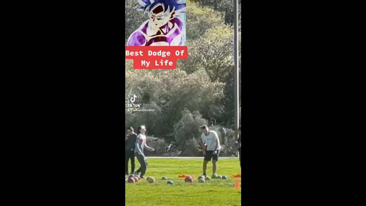 IRL Ultra Instinct Dodge In Dodgeball #Anime