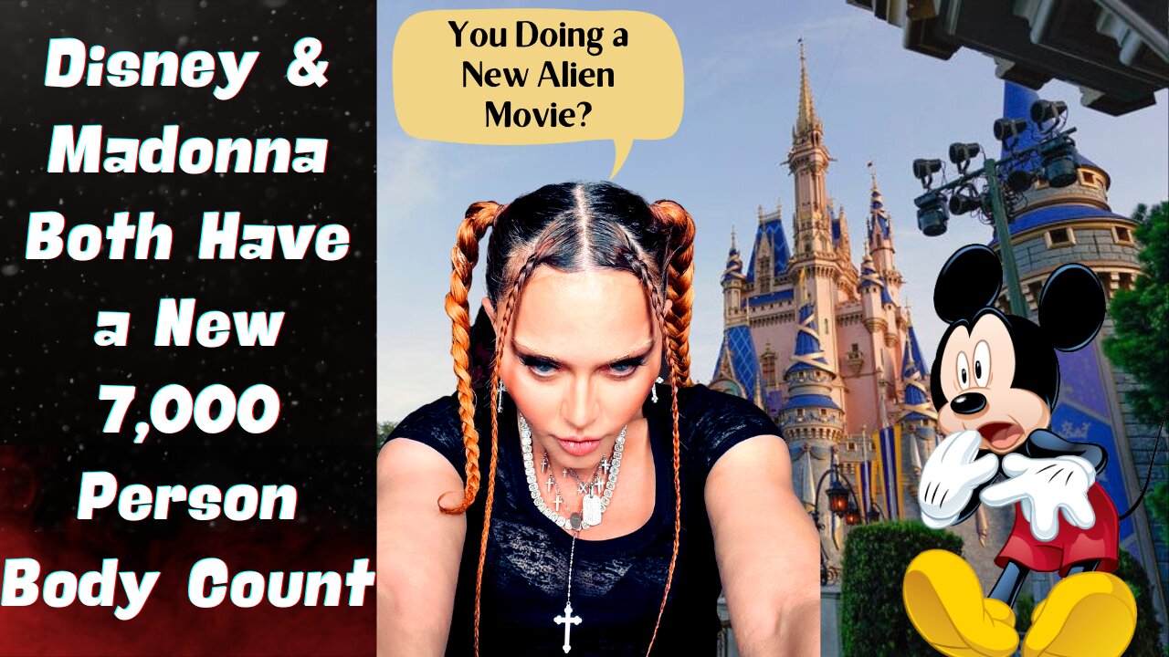 Disney's EPIC COLLAPSE Coincides With Madonna's Inability to Take Responsibility For Their Failures!