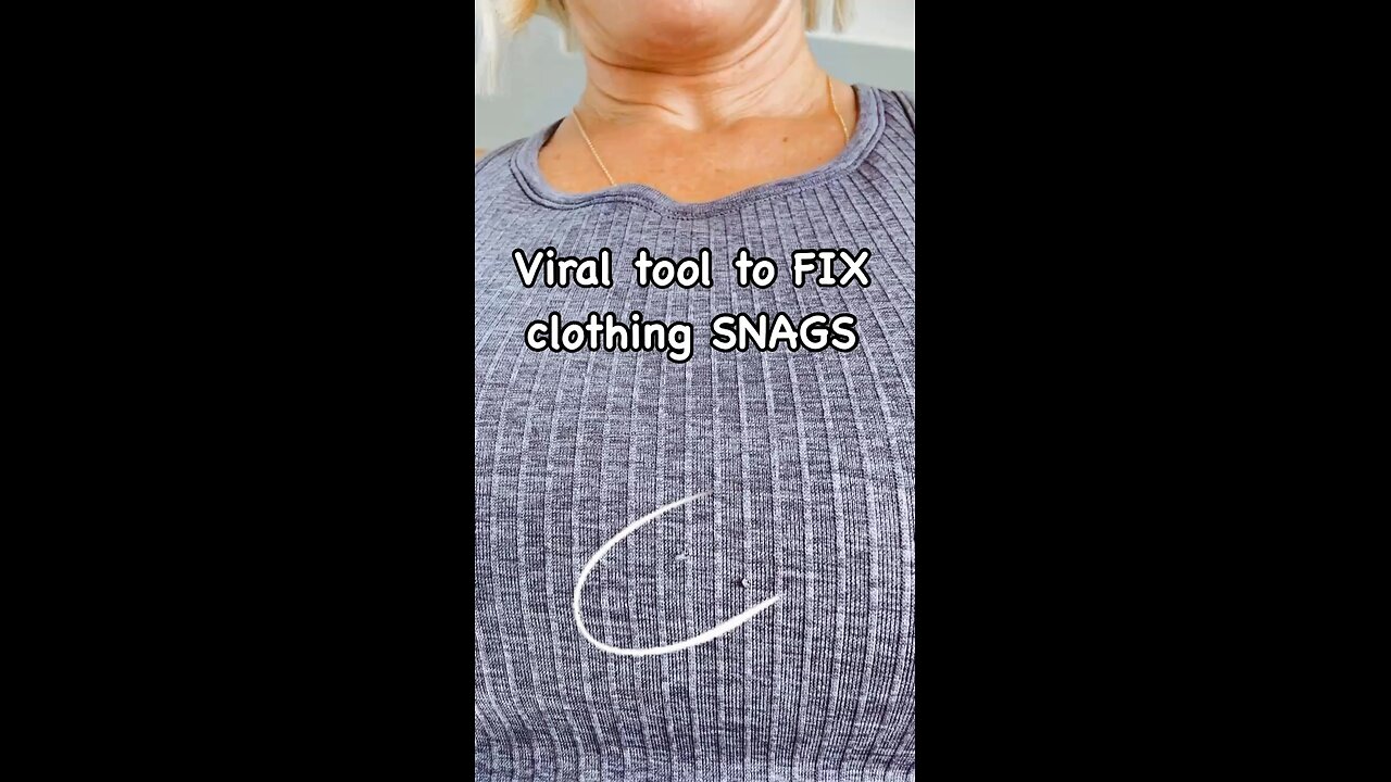 Viral Tool to Fix Clothing Snags