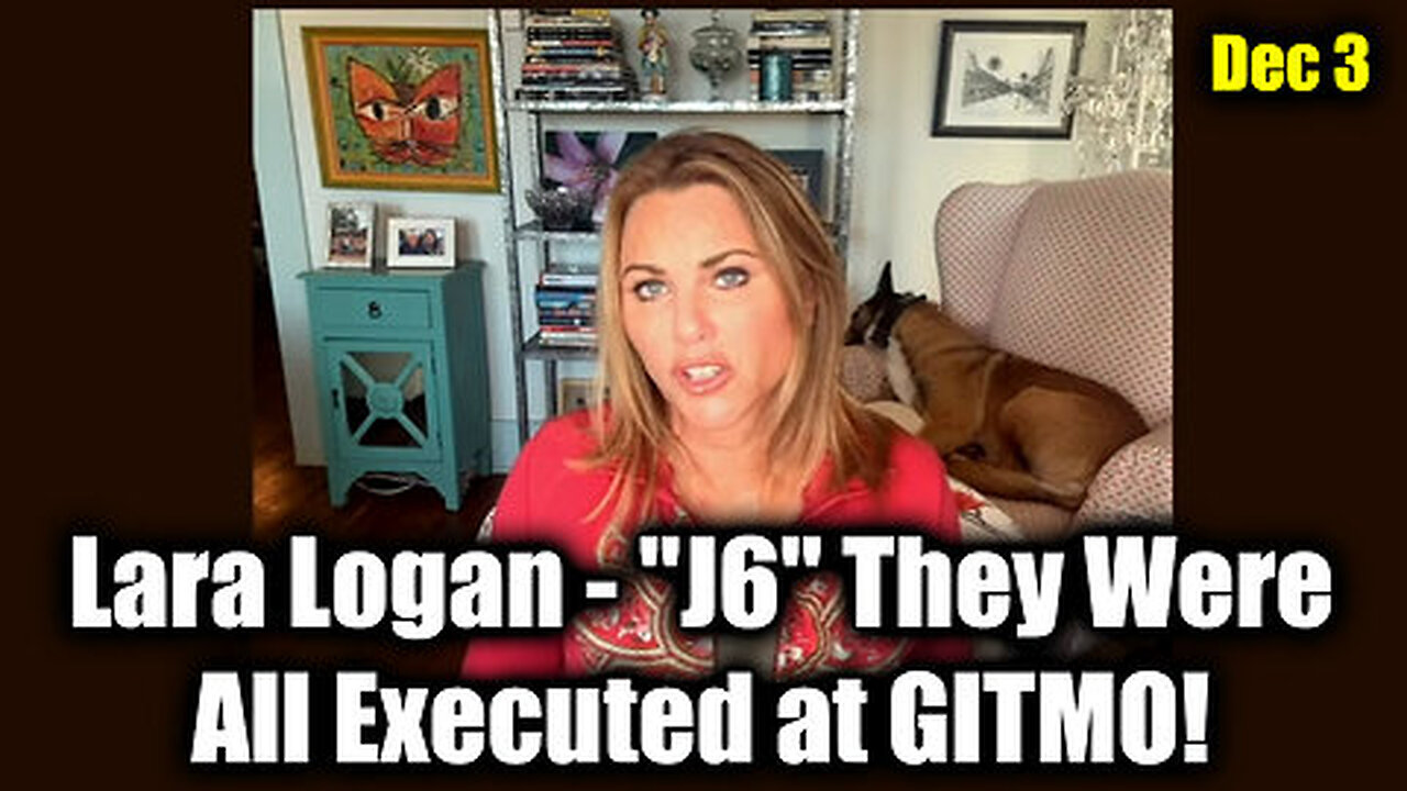 Lara Logan BOMBSHELL - 'J6' They Were all Executed at GITMO!