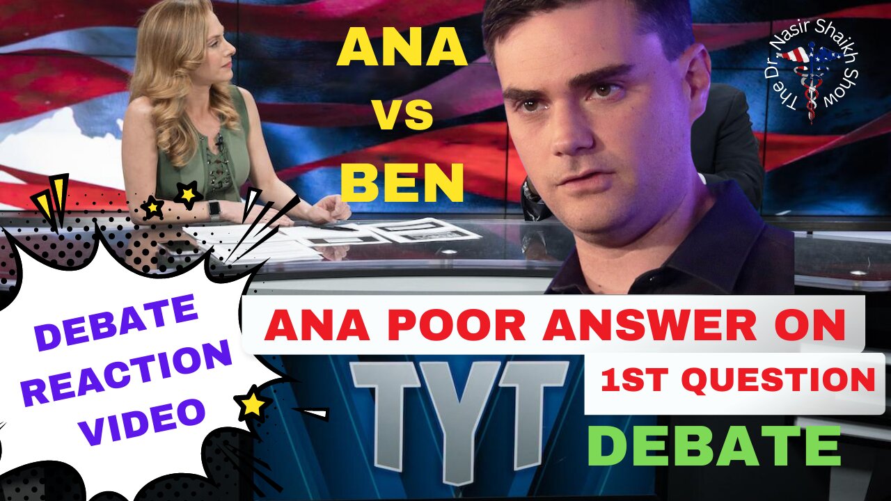 REACTION VIDEO TYT Debate Ana Kasparian vs Ben Shapiro PART One