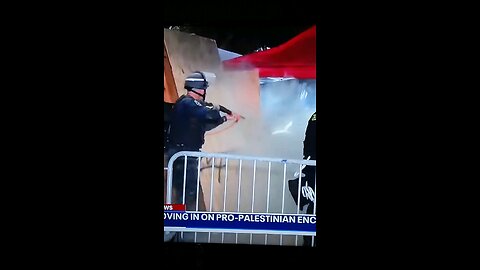 Peace Officers Throw Out The Rioters at UCLA