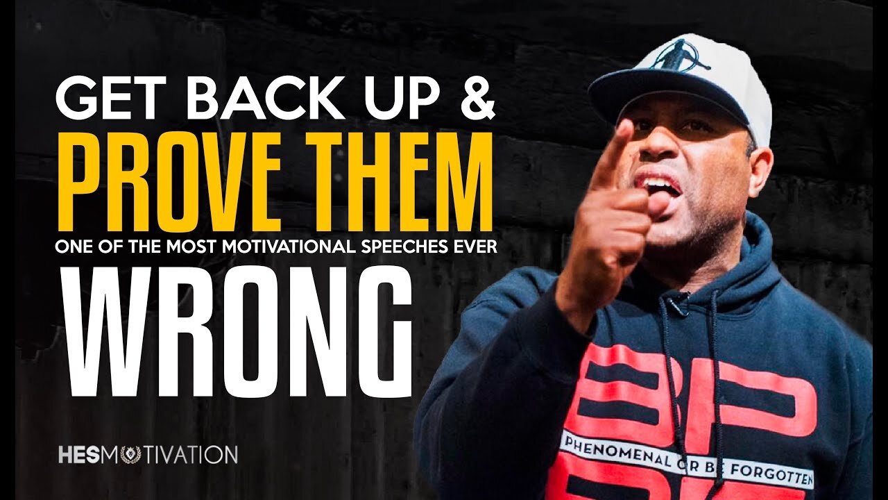 Eric Thomas - GET UP AND PROVE THEM WRONG (Eric Thomas Motivation)