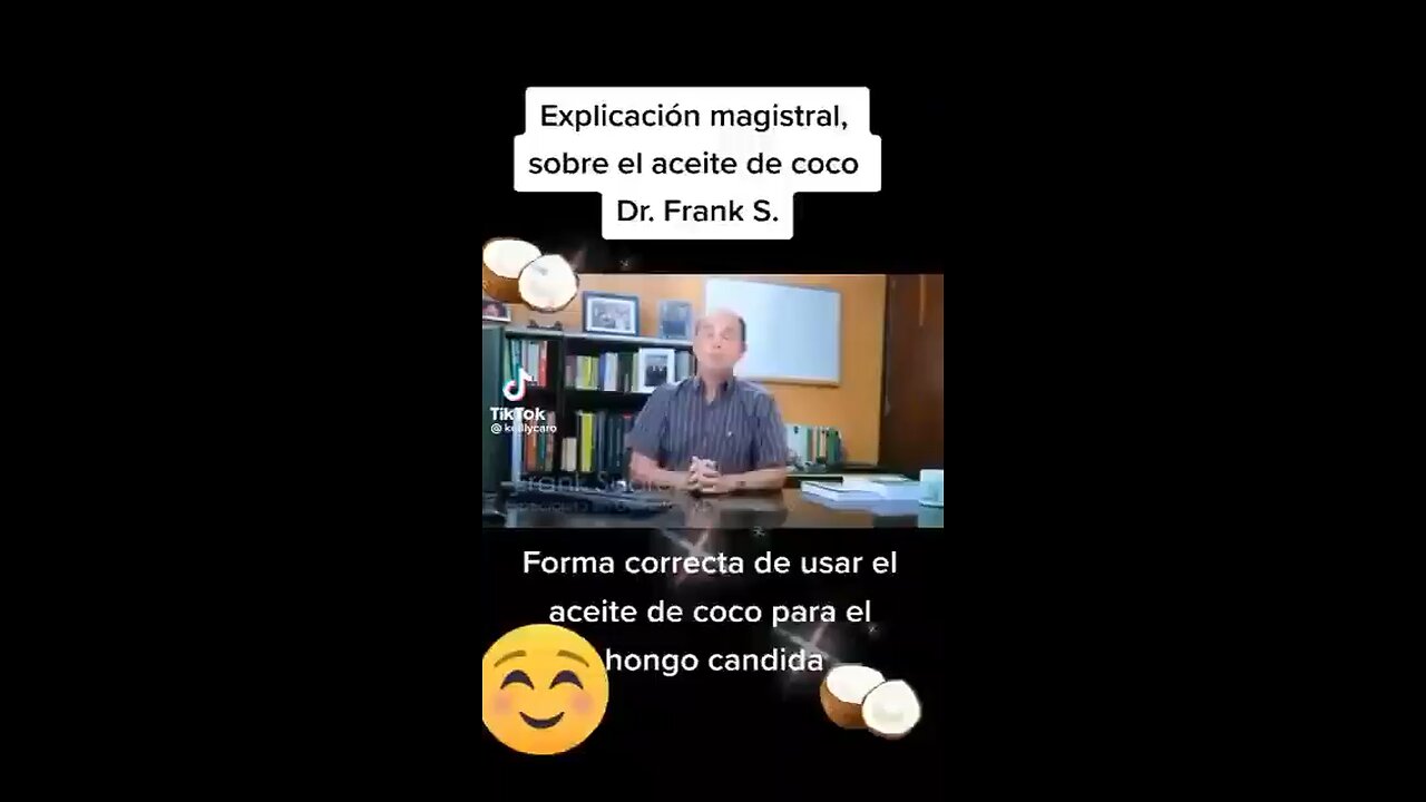 FRANK SUAREZ NOS HABLA DE LOS BENEFICIOS DEL ACEITE DE COCO