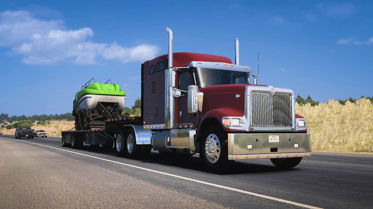 ATS | International 9900i | Flagstaff AZ to Camp Verde AZ | Square Baler 34,000lb