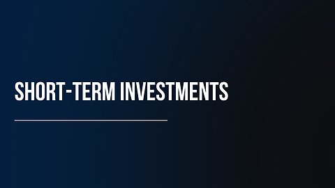 Short-Term Investments