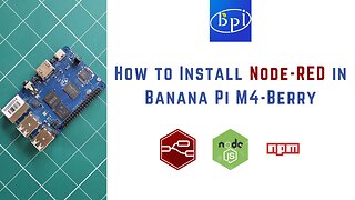 How to Install Node RED in Banana Pi M4-Berry | npm | Node.js | IoT | IIoT | NPM |