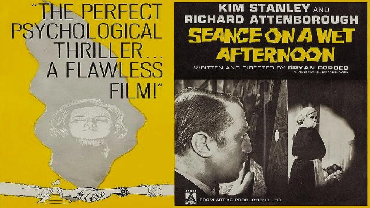 SEANCE ON A WET AFTERNOON 1964 A Staged Kidnapping has Dire Results FULL MOVIE HD & W/S
