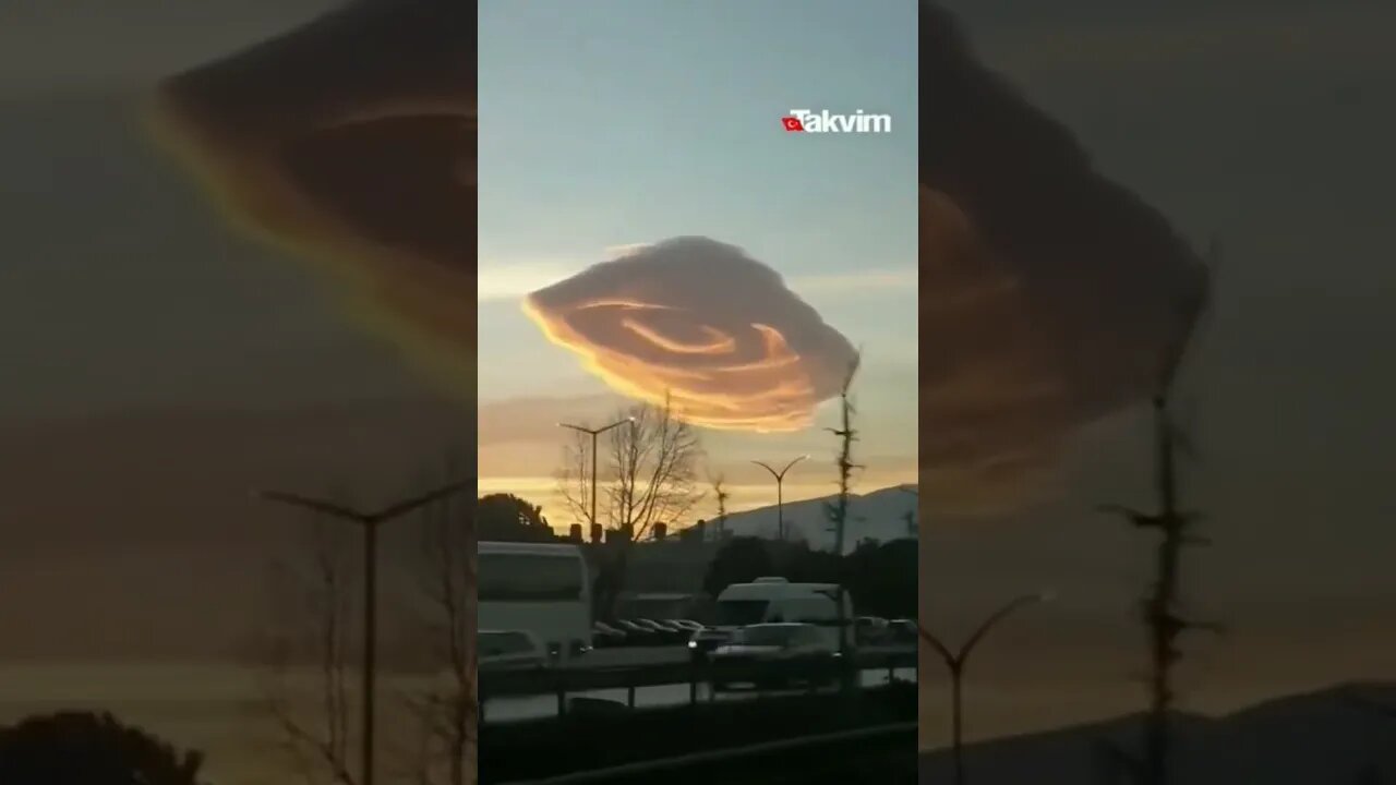 Unexplainable cloud in Turkish sky days before earthquakes #shorts #shortsvideo #turkey #short