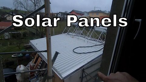 Building solar panels