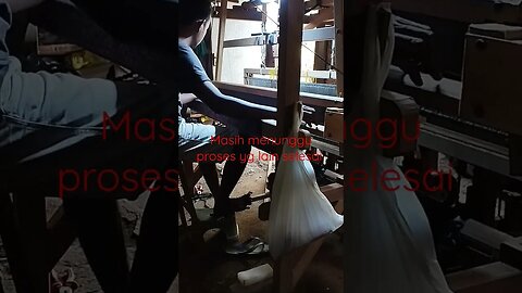 Masih menunggu proses yang lain selesai...#shorts #atbm #powerloom #project BL2 #homemade