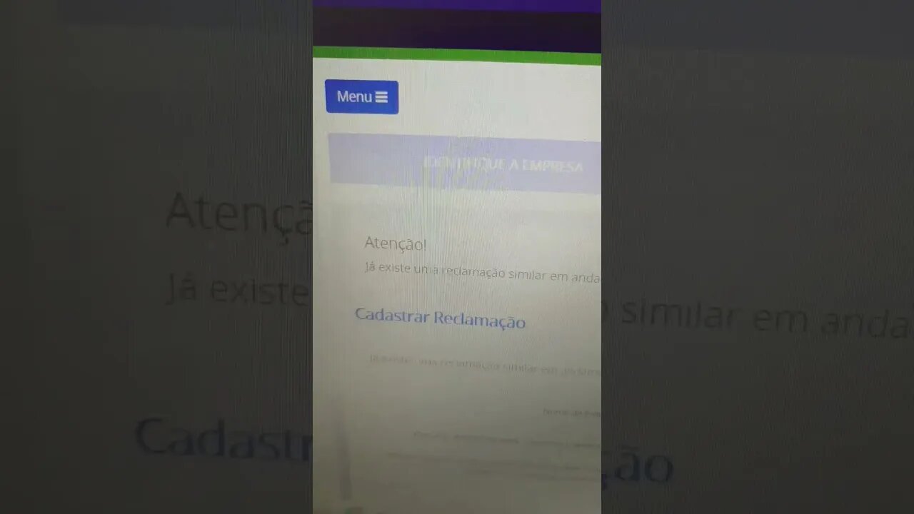 se você teve problema com empresa / prestadores de serviço s ... pode reclamar em consumidor.gov.br