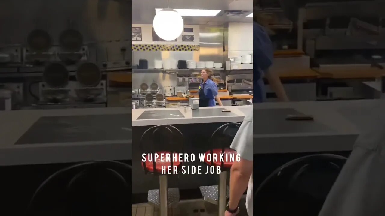 She must know Spiderman 😂