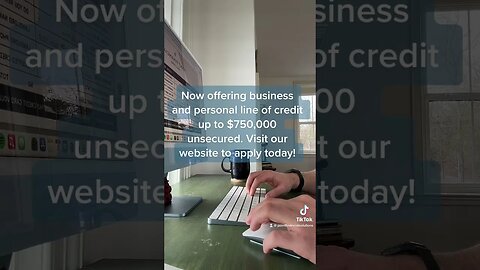 Business and Personal Line of Credit up to $750,000