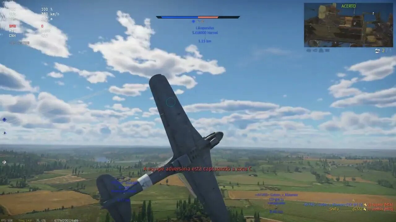 War Thunder: Momento de destruição do inimigo | Atire com GeForce
