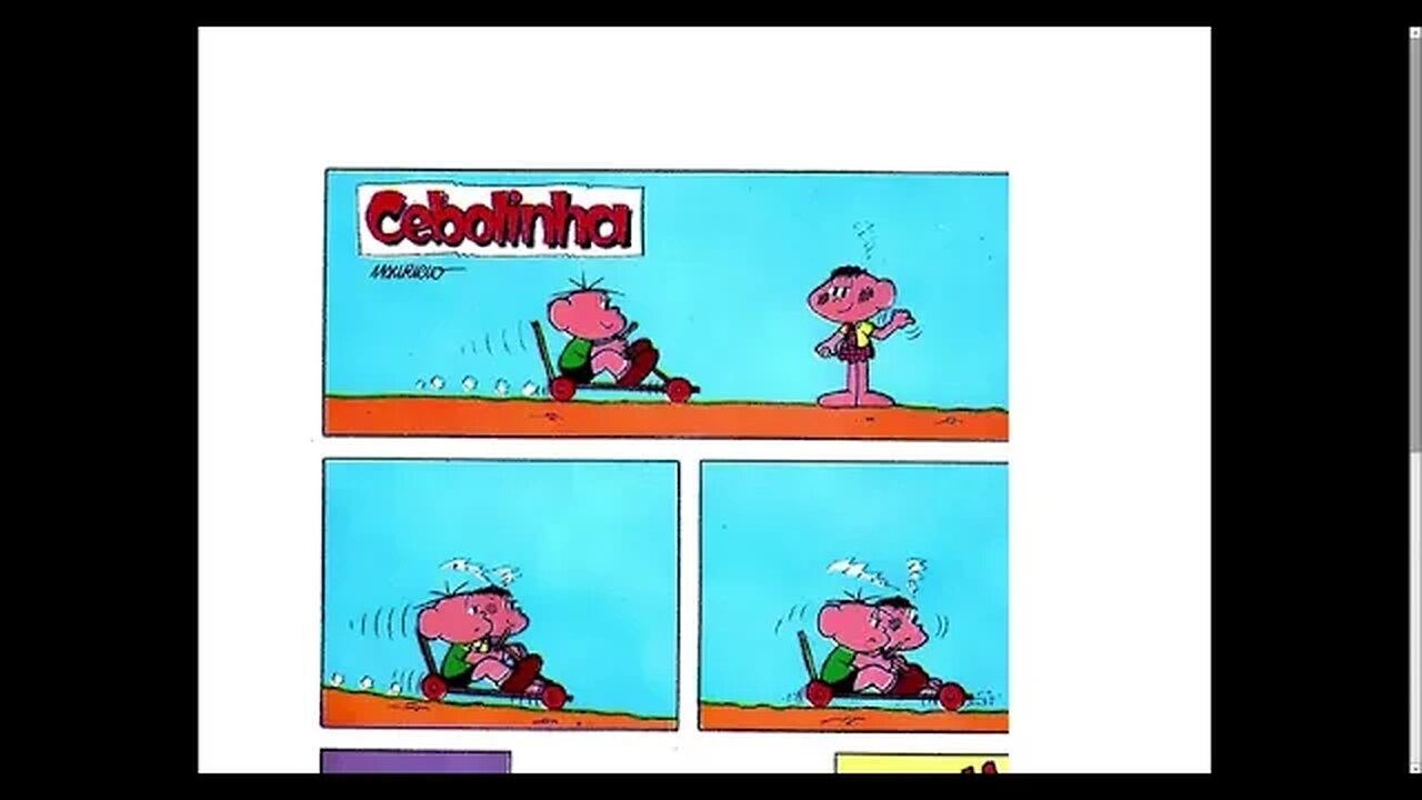 Cebolinha [Pause o Vídeo Caso Não Consiga Ler]