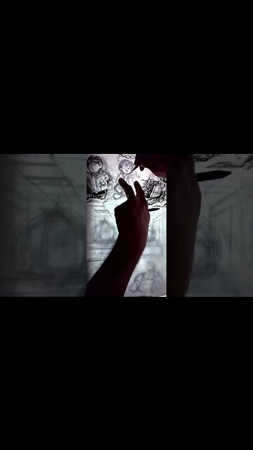 Drawing a Page with #CharccoalPencil