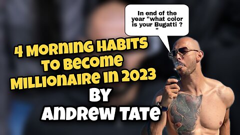 This 5 minutes will make you millionaire in the end of the year || Andrew Tate ||