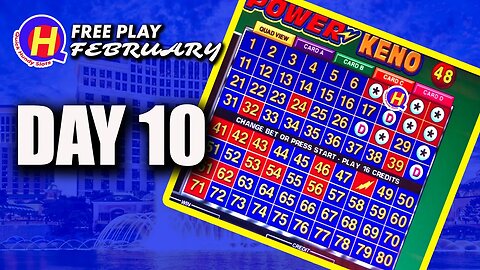 Free Play February Day 10: Four Card Power KENO! #KENONATION