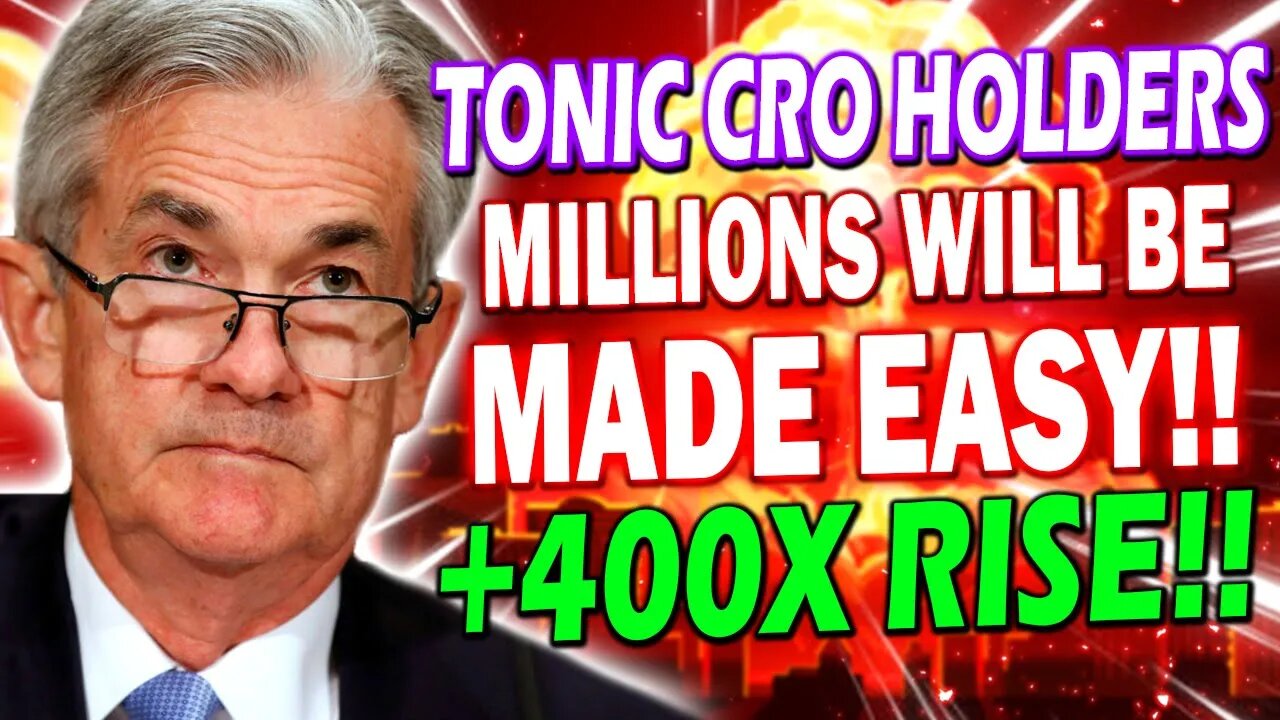 TECTONIC CRONOS FED CHAIR JEROME POWELL WILL MAKE US MILLIONS!! TONIC BREAKING NEWS! *URGENT UPDATE*