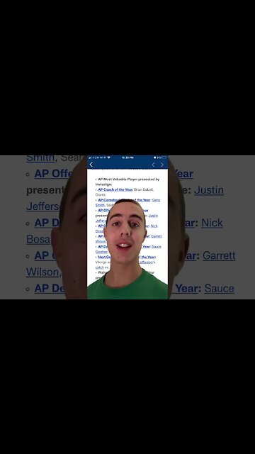 NFL Honors Announced, Patrick Mahomes Likely to win MVP, JJ wins OPOY! #shorts #nfl #mvp