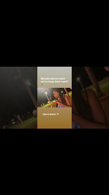 Women need to work out to keep their man! #shorts