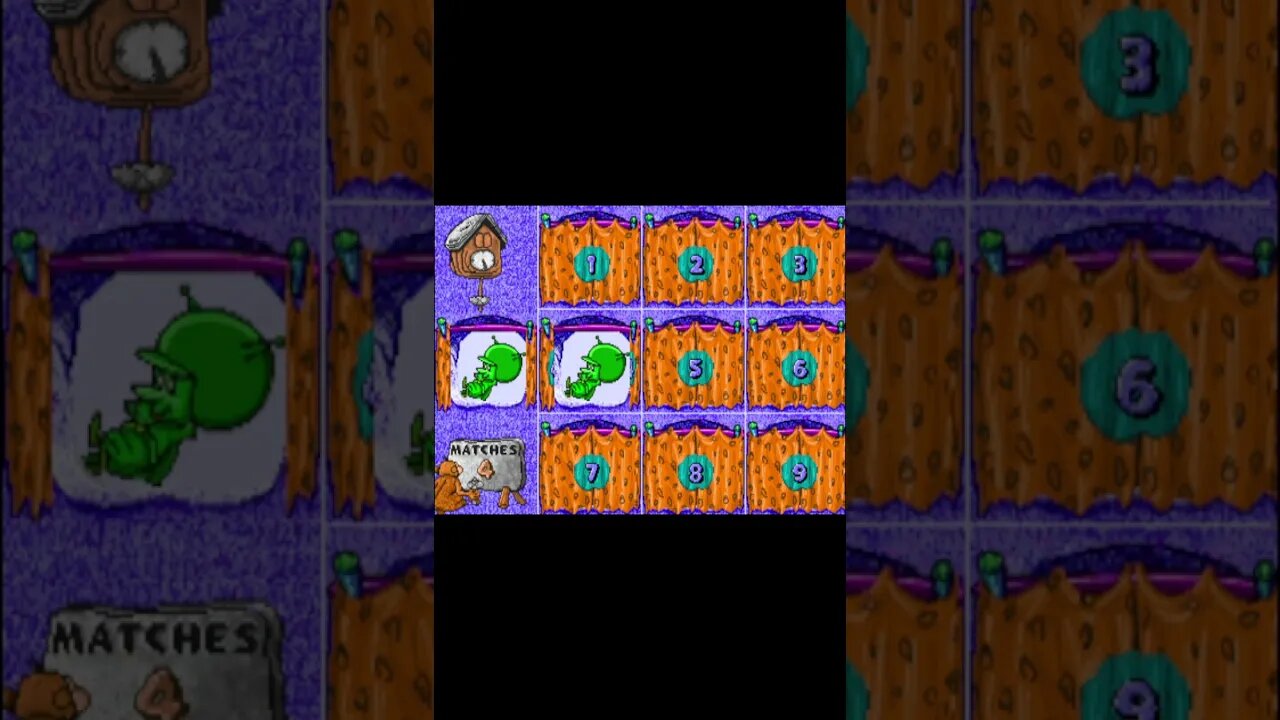 [MAME] Fred Flintstone's Memory Match ( #shorts) #short #arcade #mame #shortvideo
