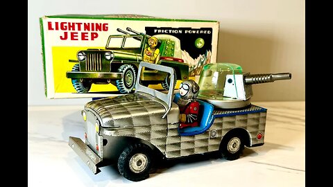 It took over 10 years to get a rare boxed Lightning Jeep! ⚡️