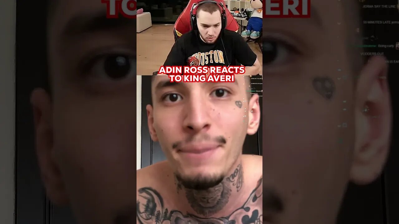 Adin Ross Reacts To King Averi #shorts #adinross #reaction #stream #twitch