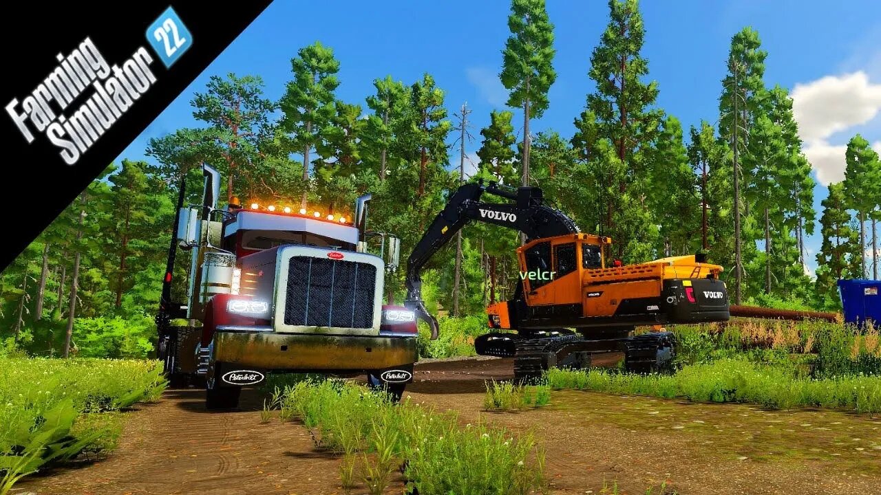 🔴 LIVE | Farming Simulator 22 | logging Silver Run