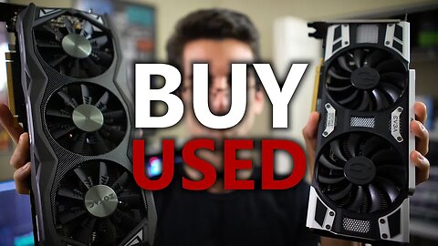 The Used Graphics Card Market is GLORIOUS Right Now!