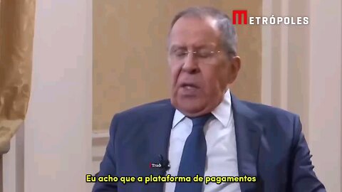 O chanceler russo Sergey Lavrov foi bem claro: Essa história de moeda do BRICS é coisa do Lula