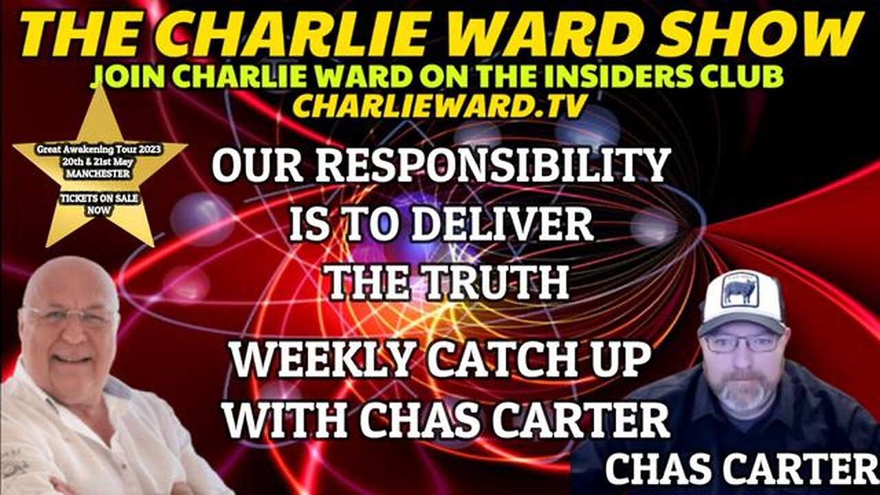 WEEKLY CATCH UP WITH CHAS CARTER & CHARLIE WARD - TRUMP NEWS