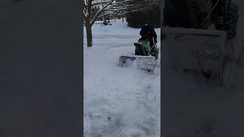 John deere 44inch snow blower