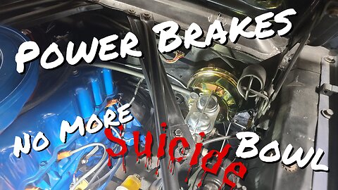 66 Mustang Dual Bowl Power Brake Conversion