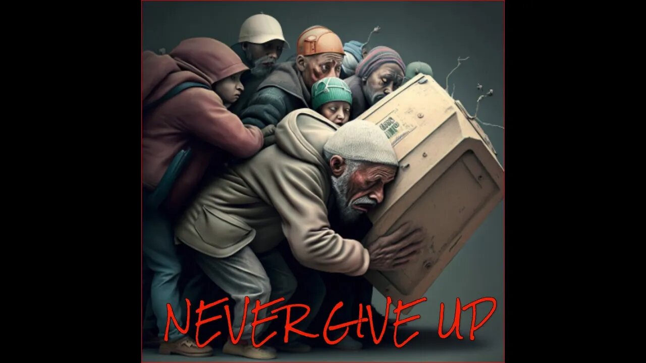 NEVER GIVE UP- DAAGLIKSEWOORD