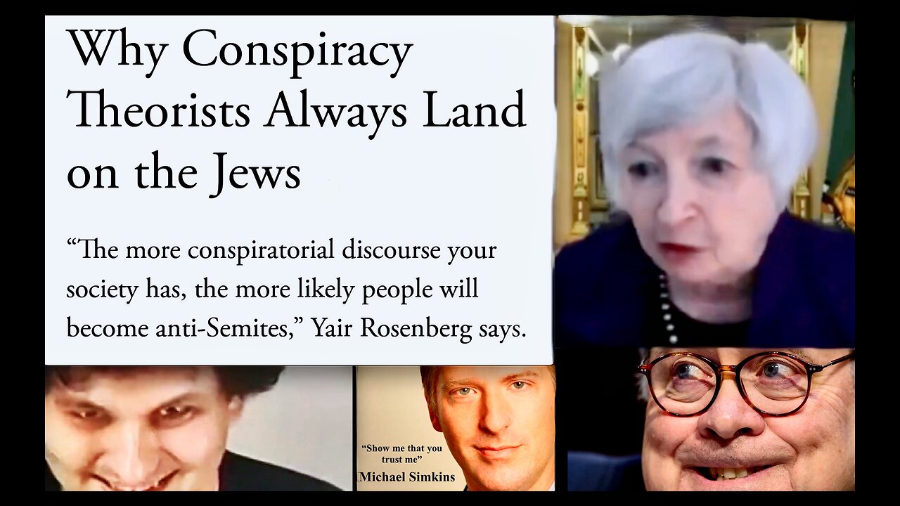 Tucker Carlson Jeff Berwick FTX SBF Michael Simkins Show Why Conspiracy Theorist Always Land On Jews