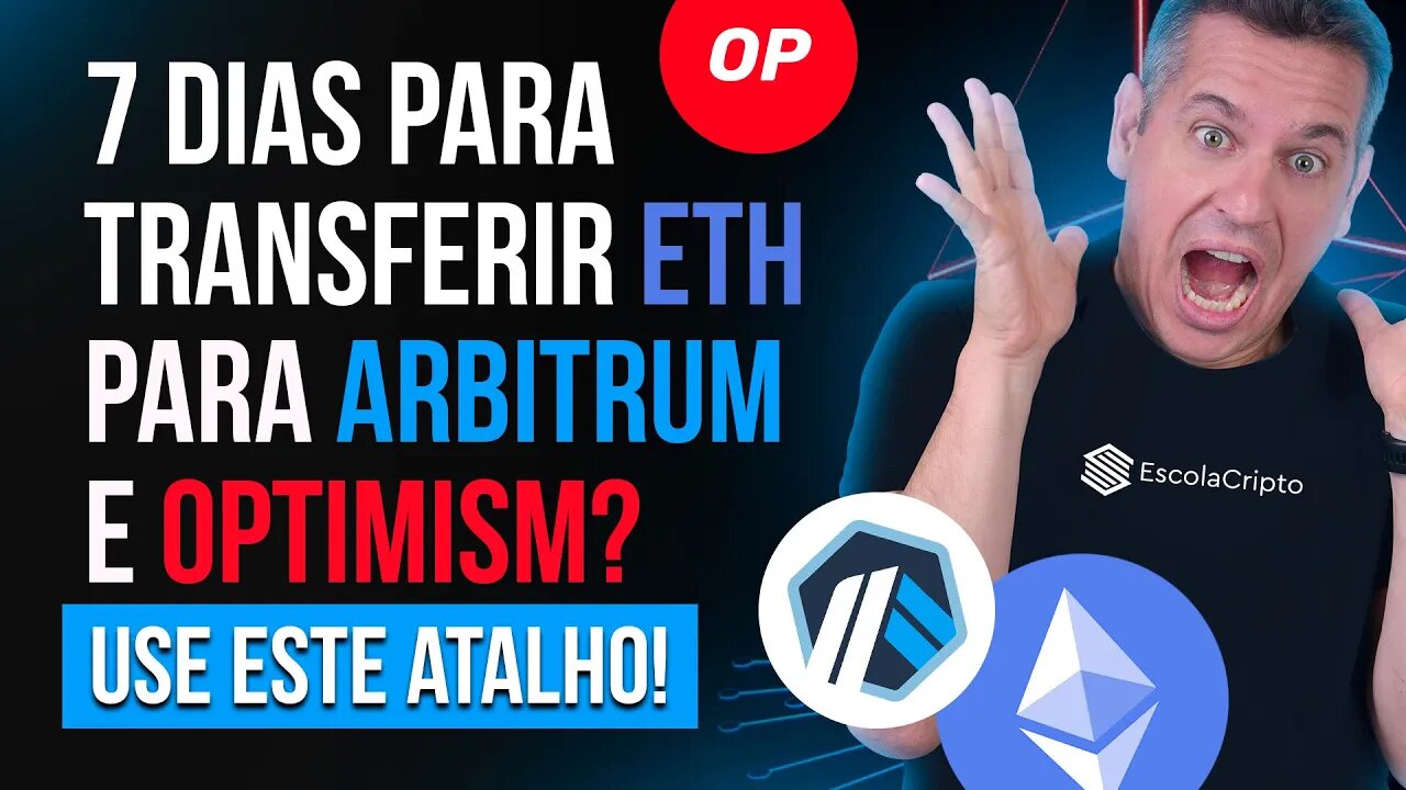 Como transferir Ethereum para Arbitrum e Optimism de forma rápida