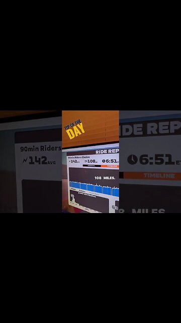 Goldy Tip of the Day! Completed the #Zwift PRL Full Badge! #cycling #fitness #shorts