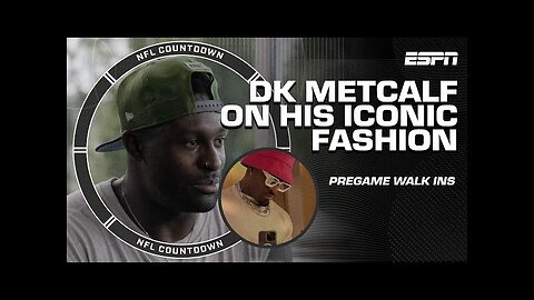 Seattle Seahawks WR DK Metcalf on his self-expression through fashion & more | NFL Countdown