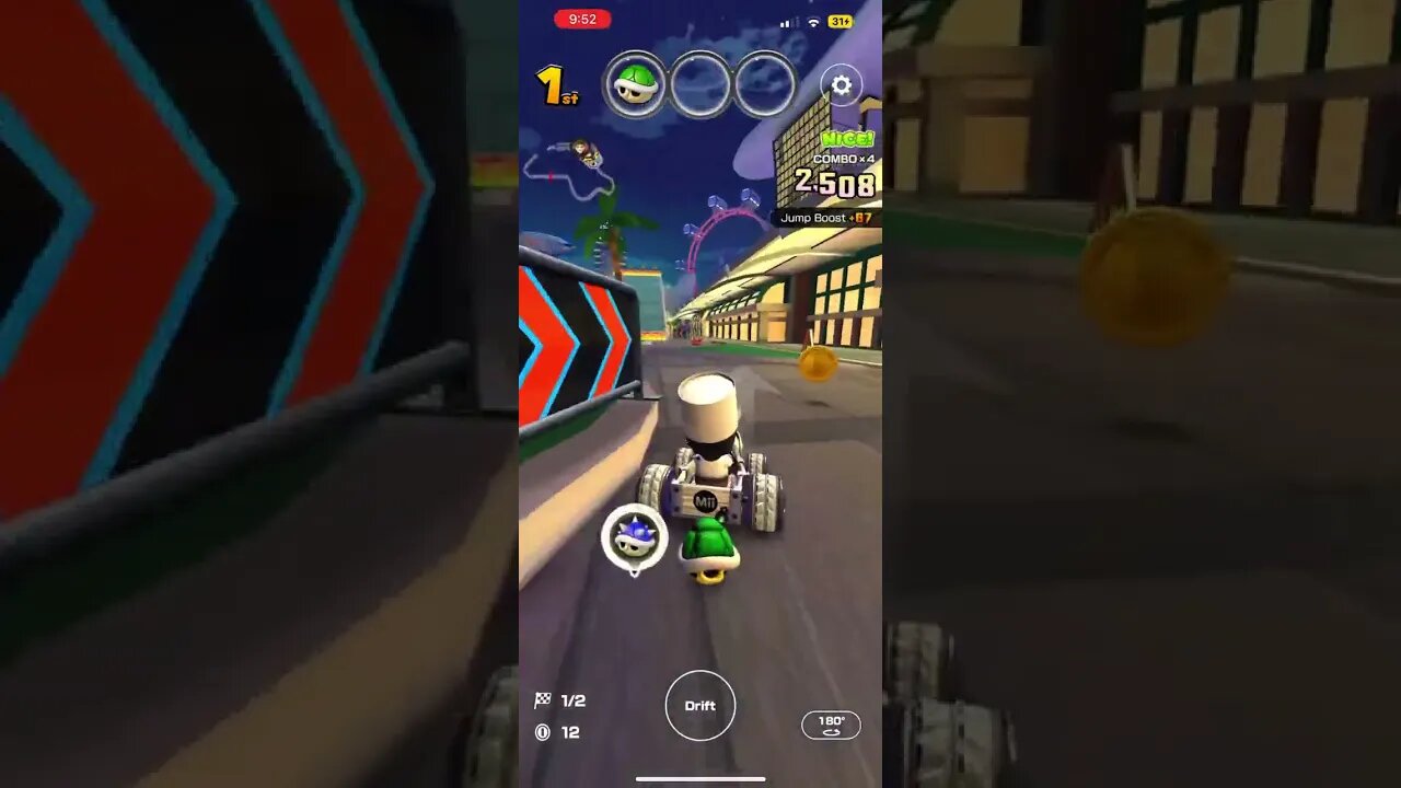 Mario Kart Tour - Singapore Speedway 3R Gameplay