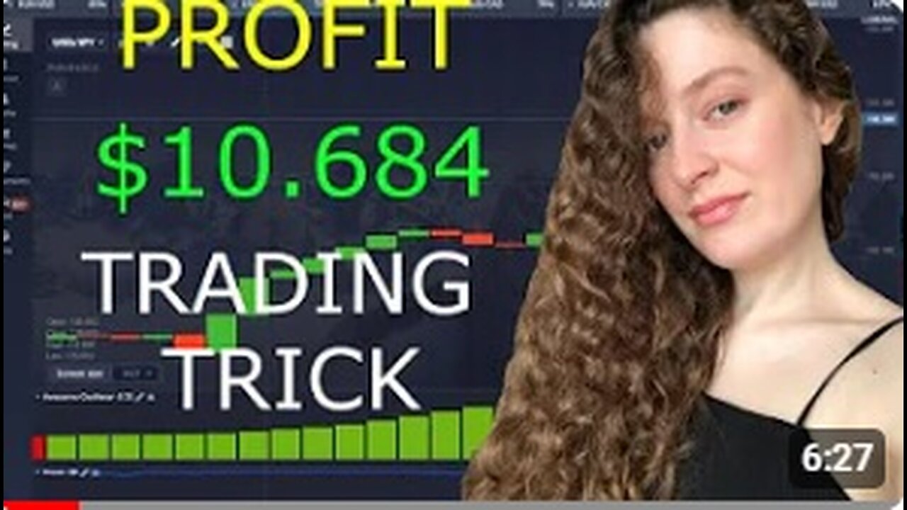 Profit balance $10.684 | Binary options trading trick