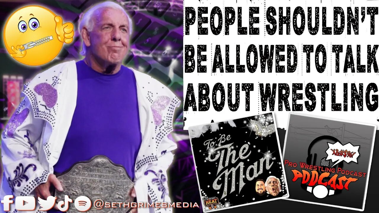 Ric Flair SHOOTS on Wrestling Critics | Clip from Pro Wrestling Podcast Podcast #ricflair #wwe #aew