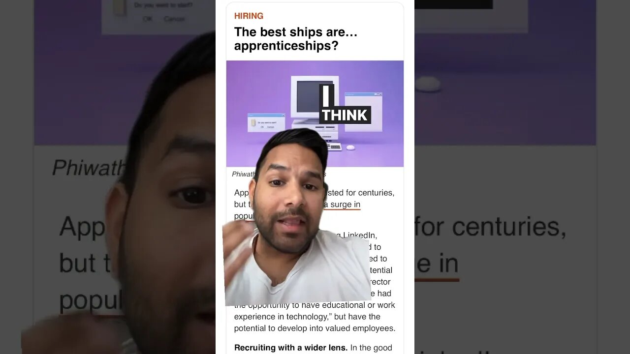 Working in tech without all the experience #askabhinav #tech