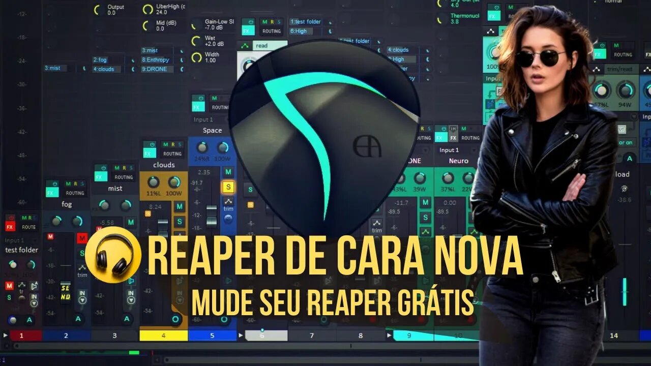 Reaper de Cara Nova - Produção Musical