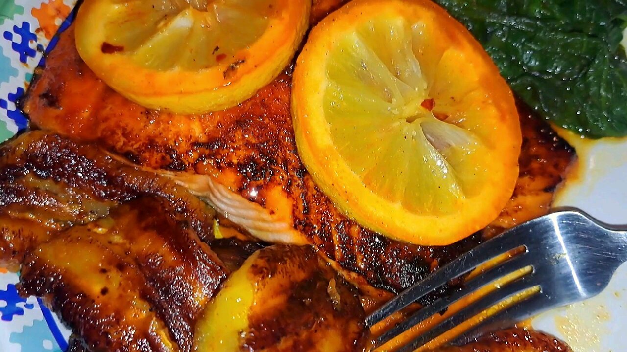 Honey Garlic Salmon 🐟