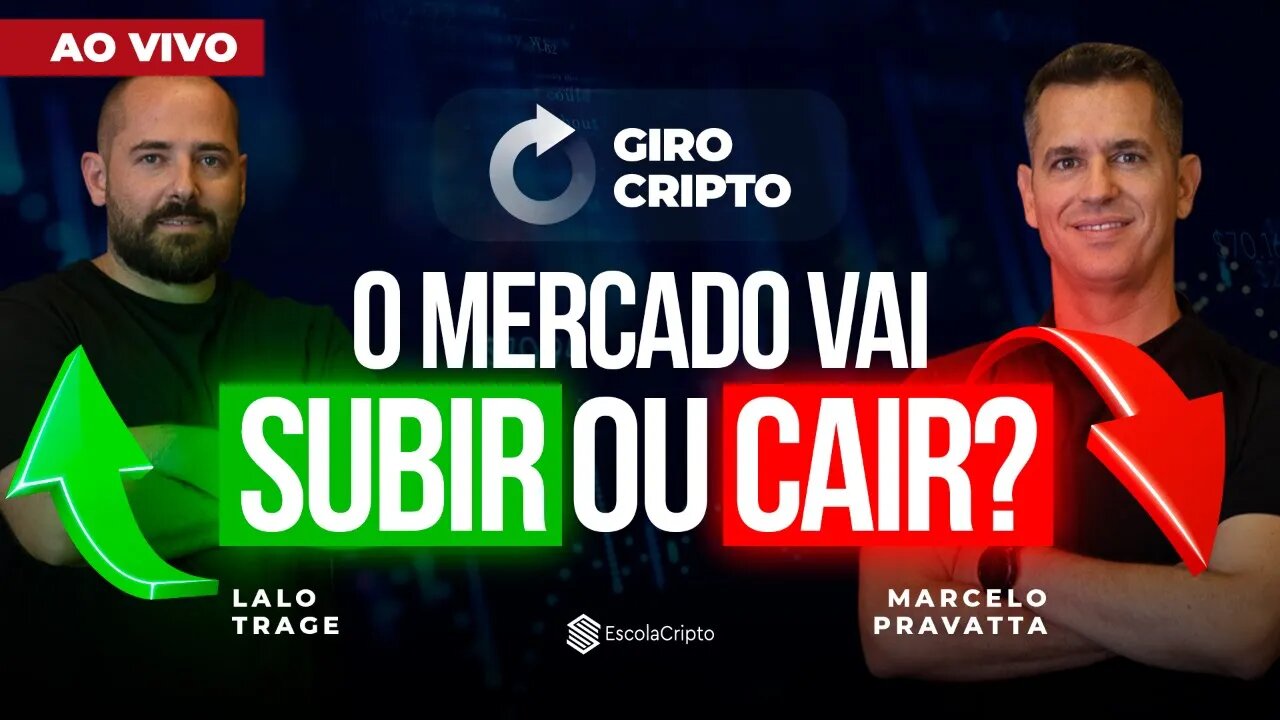 O mercado cripto vai subir ou cair?