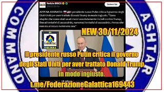 NEW 29/11/2024 QTSR ESTRATTO - PUTIN TRUMP - DA SIERRA - AV - Q -