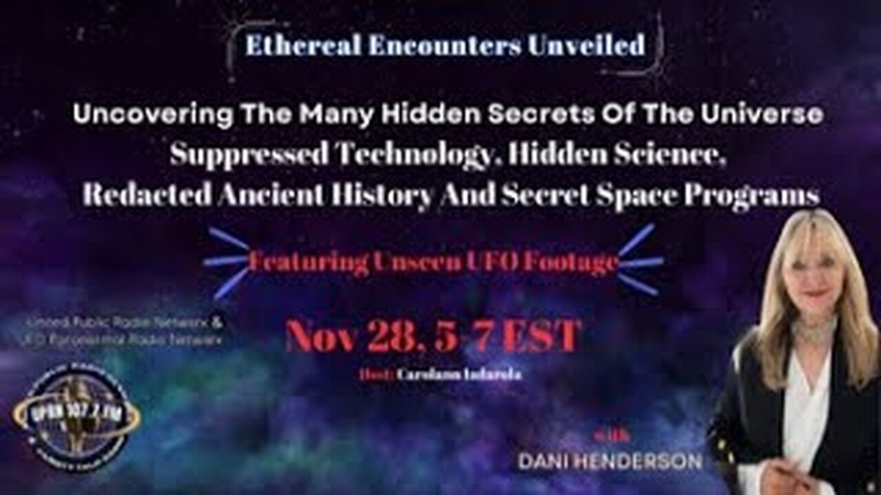 Ethereal Encounters Unveiled -Dani Henderson - Clairvoyant Medium, Broadcaster, Author