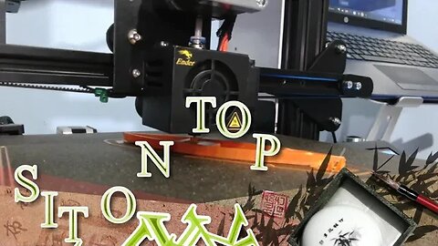 Orange PLA Sit on Top Kayak Ender 3